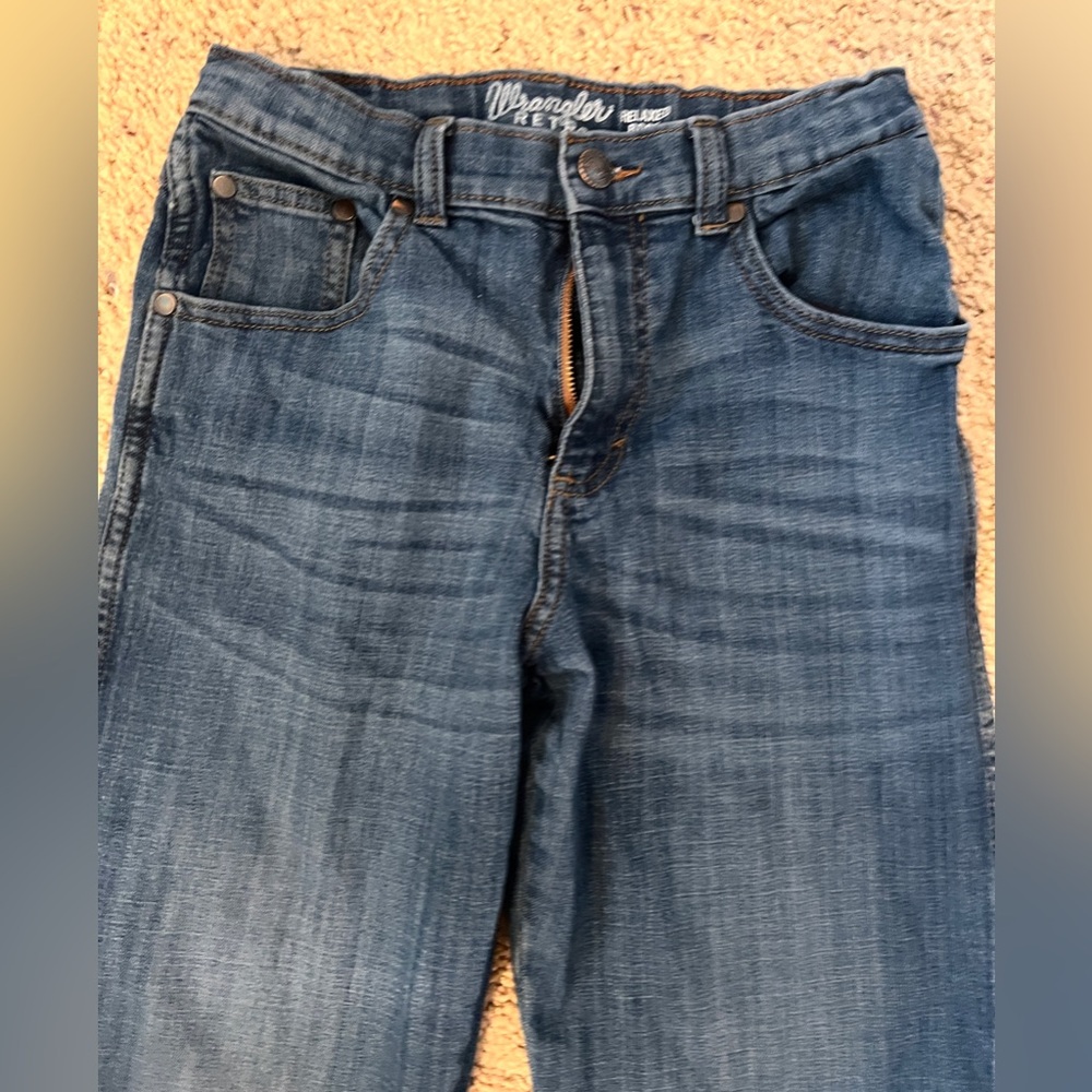 Wrangler Retro Blue Denim Jeans